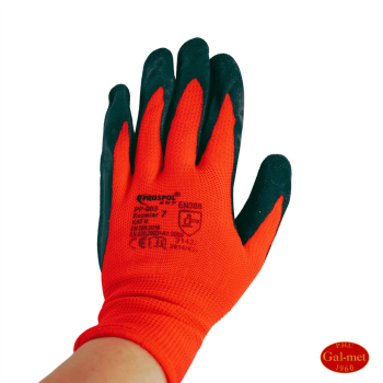 RĘKAWICE ROBOCZE CZERWONO-CZARNE M-GLOVE